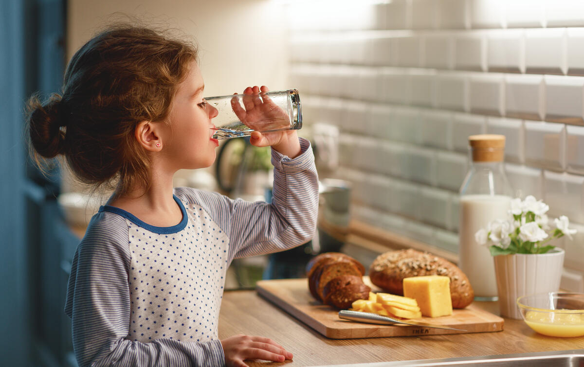 Tap water chlorine