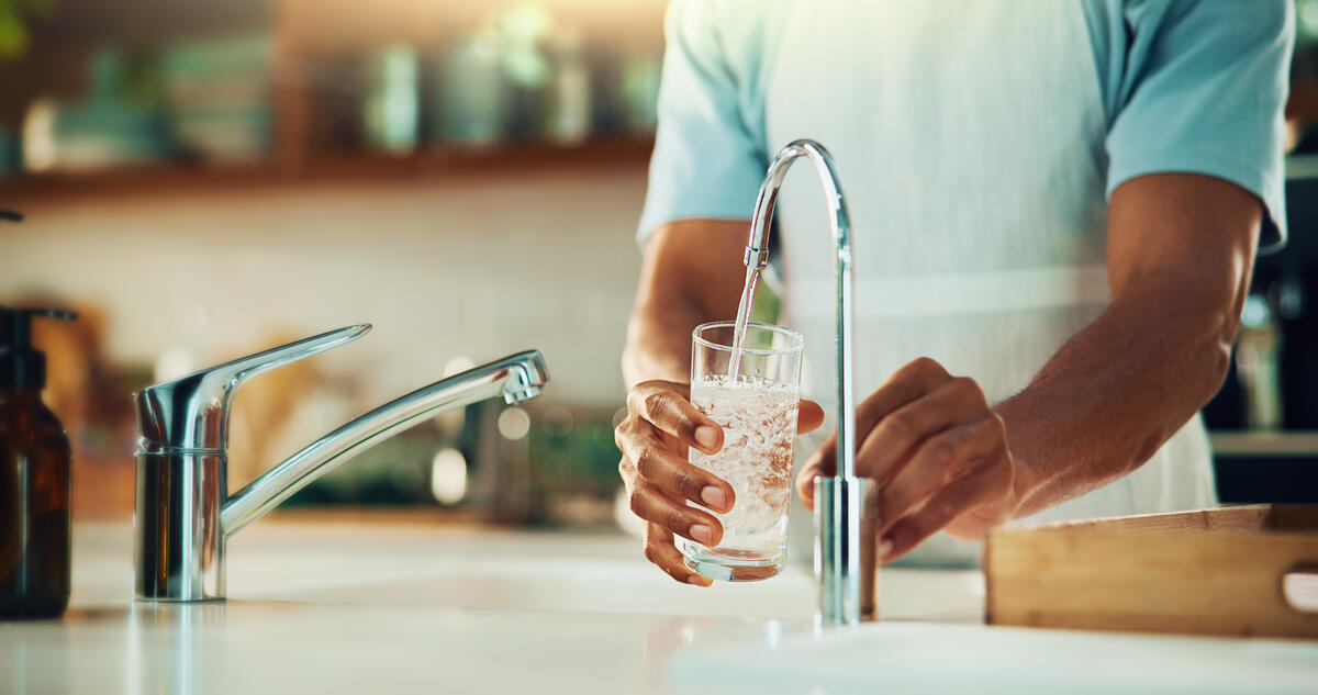 UV water disinfection