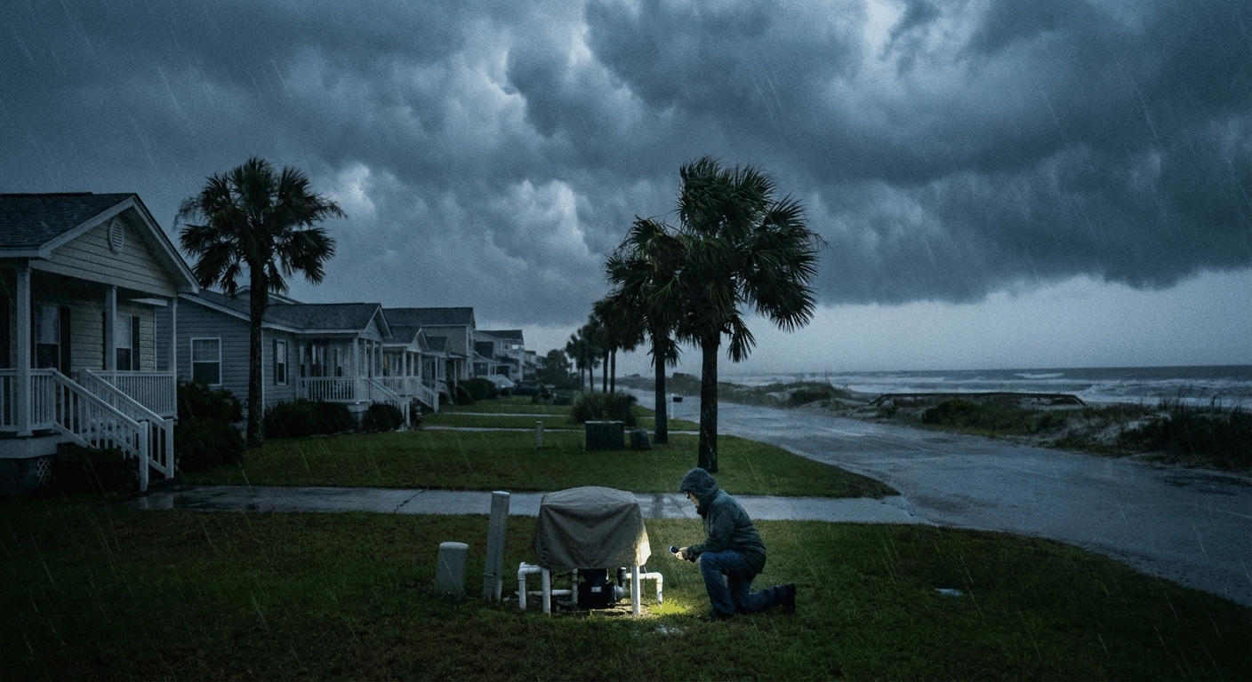 Preparing home water treatment systems for hurricane season in South Carolina