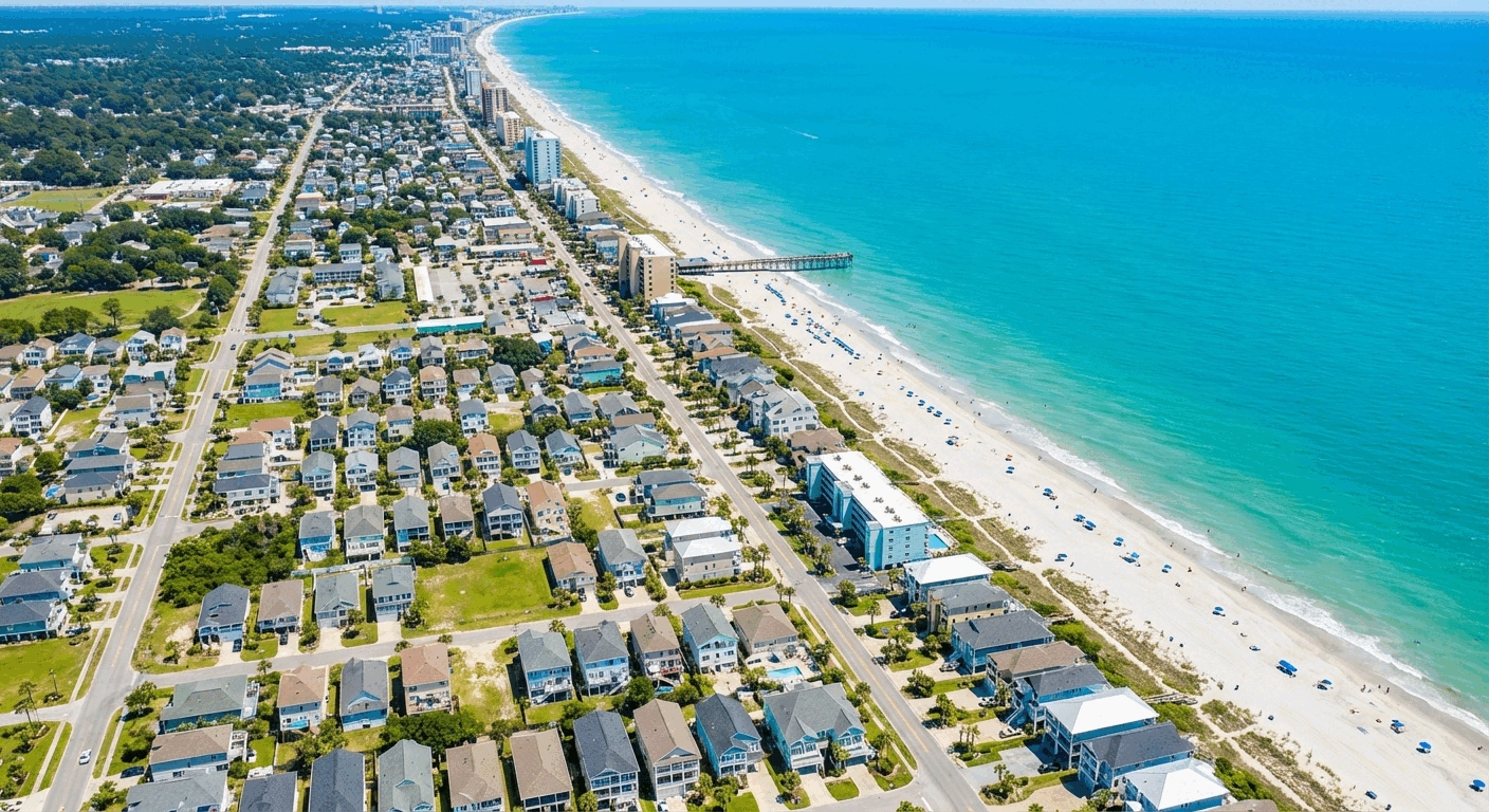 Myrtle Beach water quality showing seasonal tourism impact on Grand Strand water systems and PFAS concerns