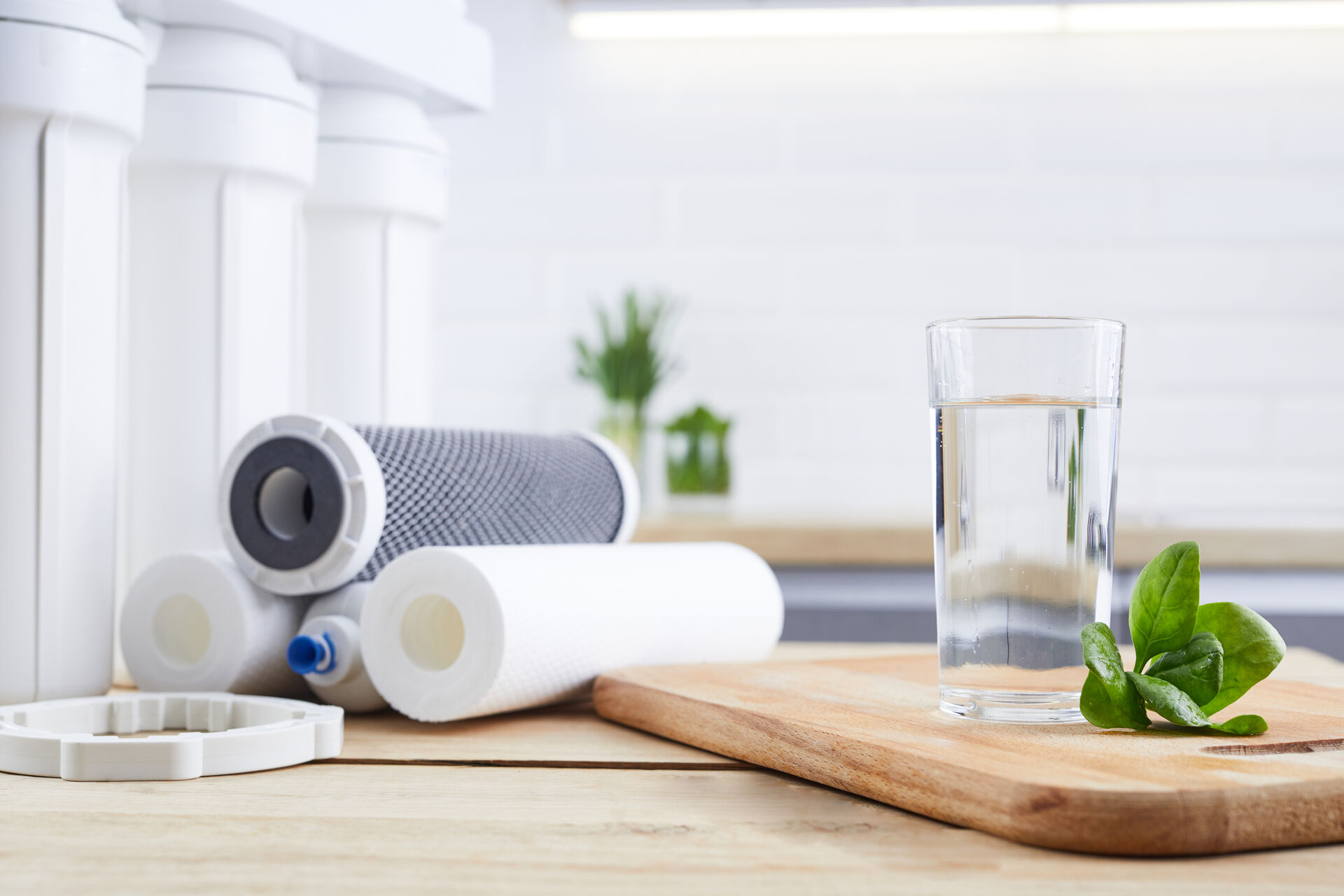 Water softening system installation in a South Carolina home